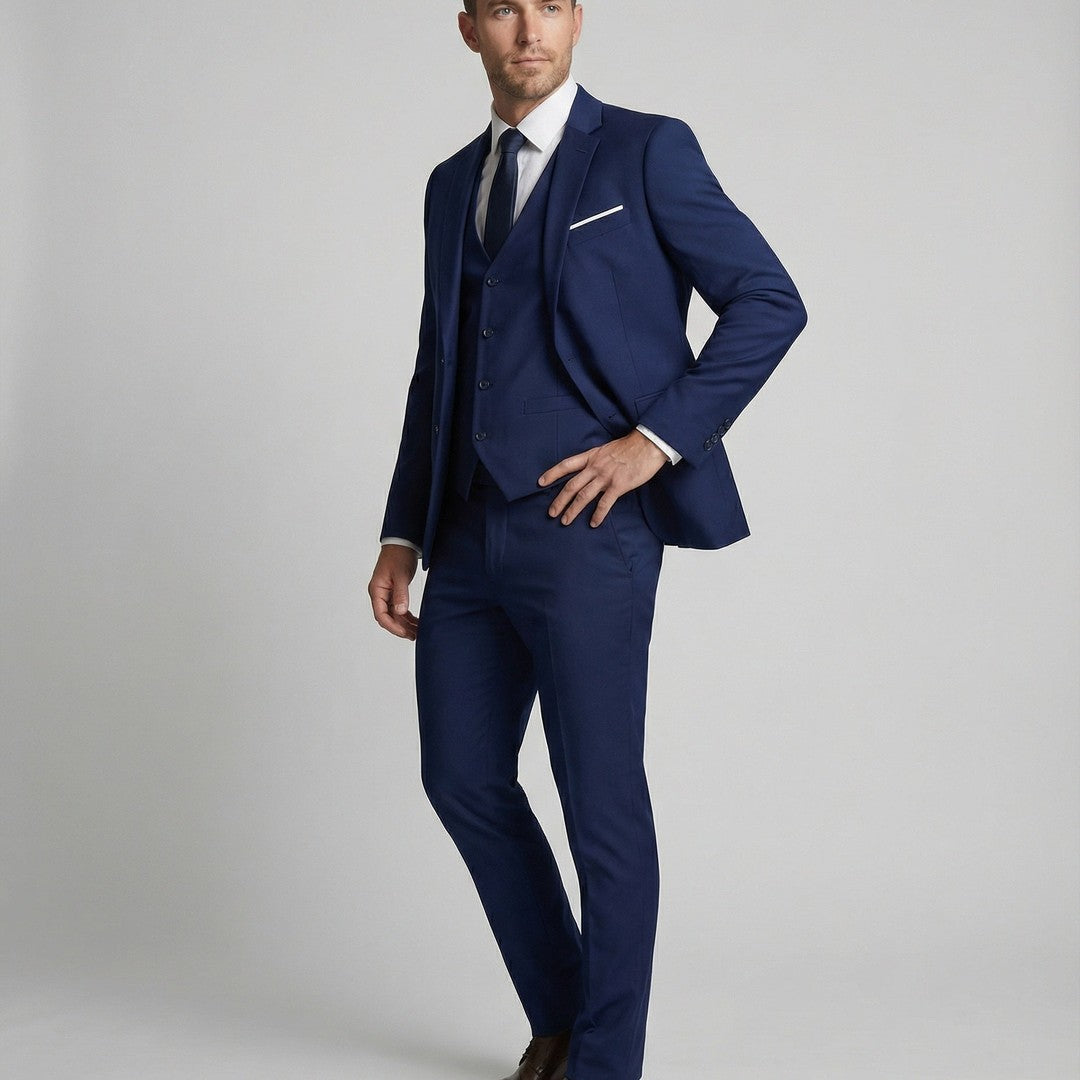 WOOL BLEND SUIT FOR MEN