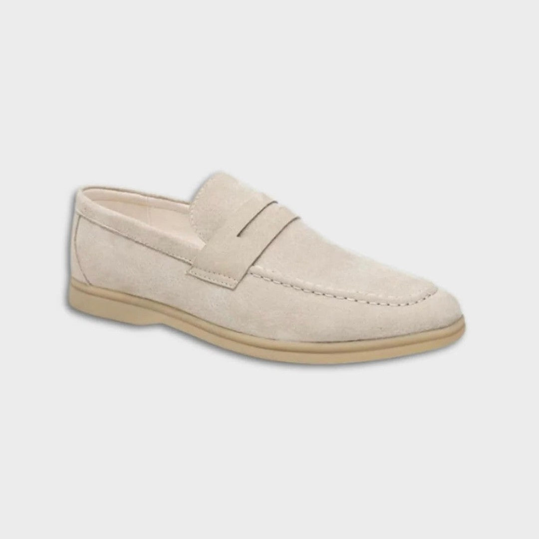 ATHÈNES Suede Leather Loafers