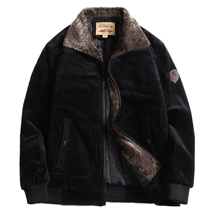 Corduroy Sherpa Collar Jacket