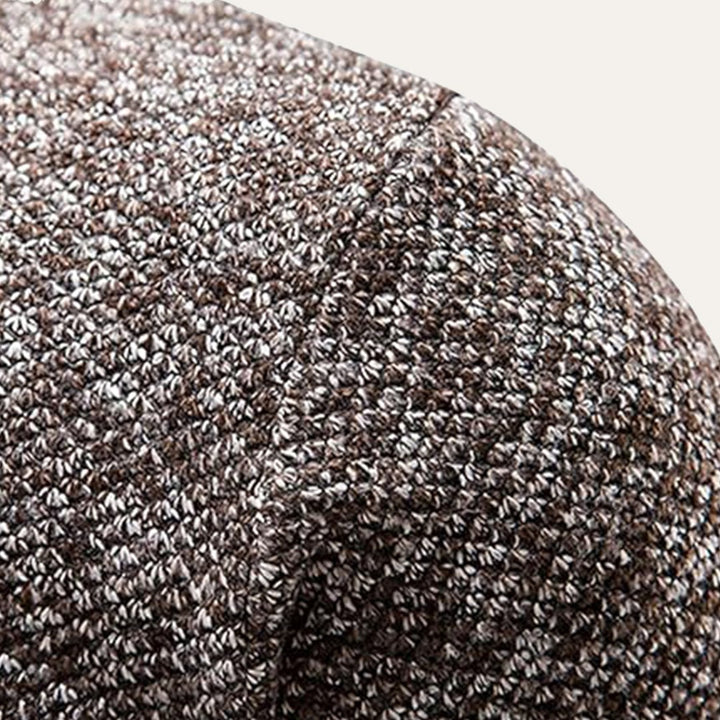 Marled Chunky Knit Turtleneck Sweater