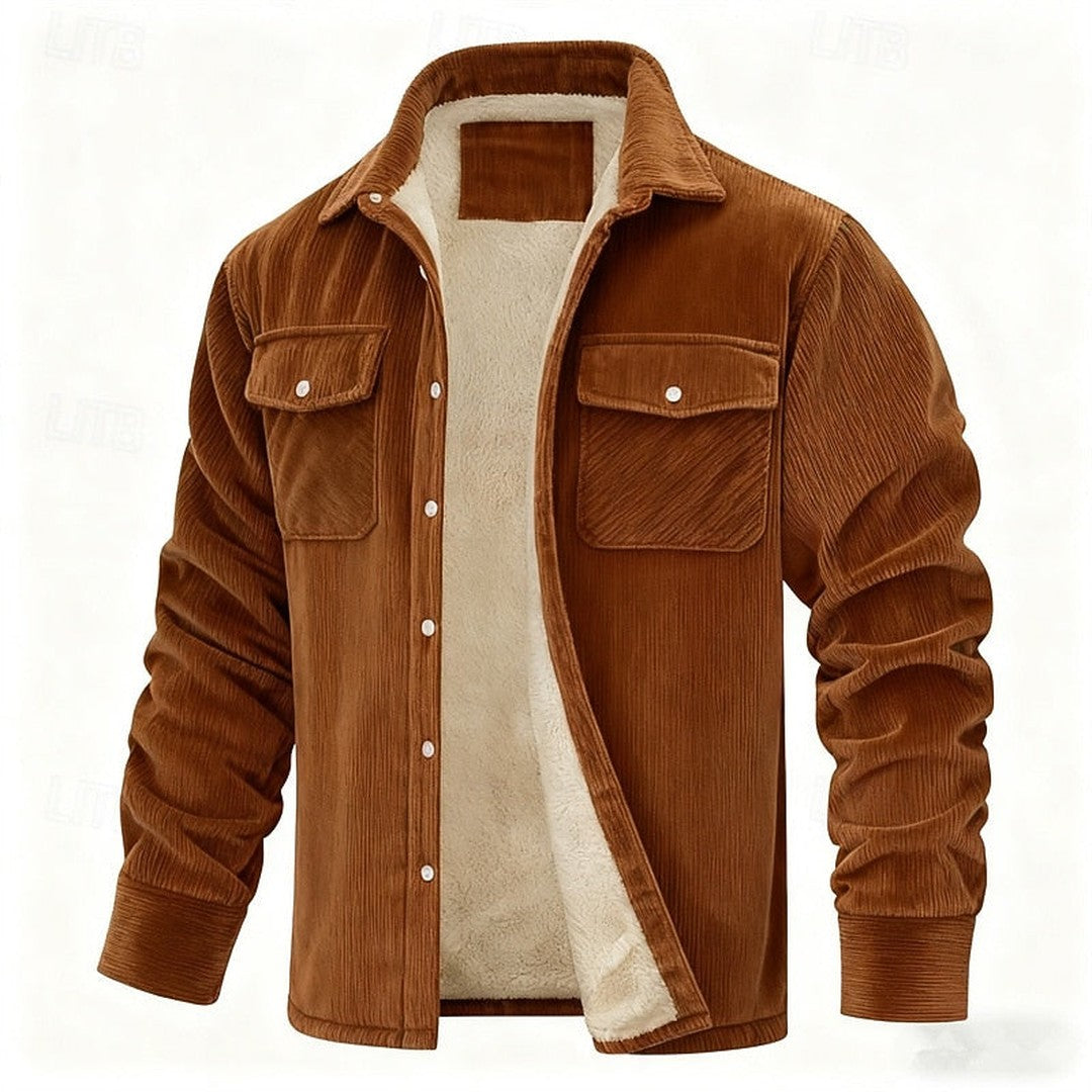 Ribbed Insulated Jacket