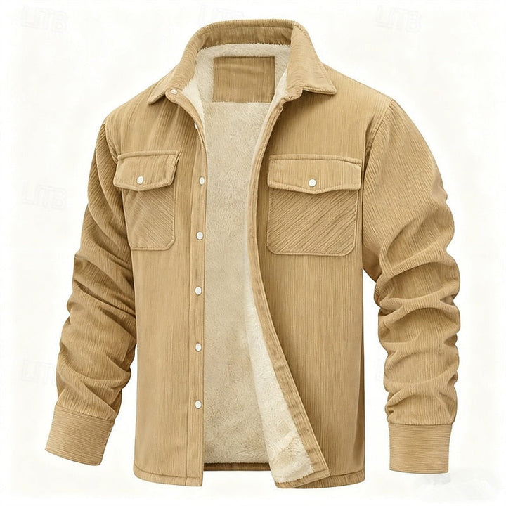 Ribbed Insulated Jacket