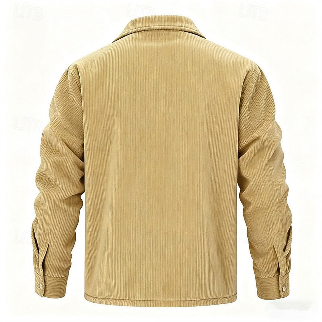 Ribbed Insulated Jacket