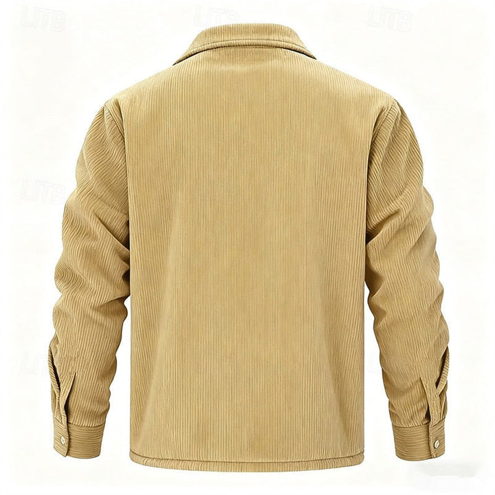 Ribbed Insulated Jacket