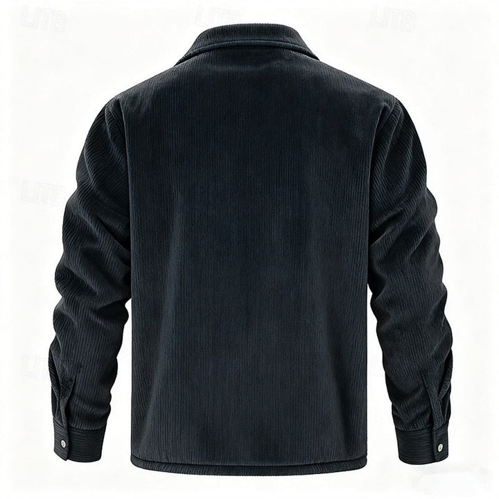 Ribbed Insulated Jacket