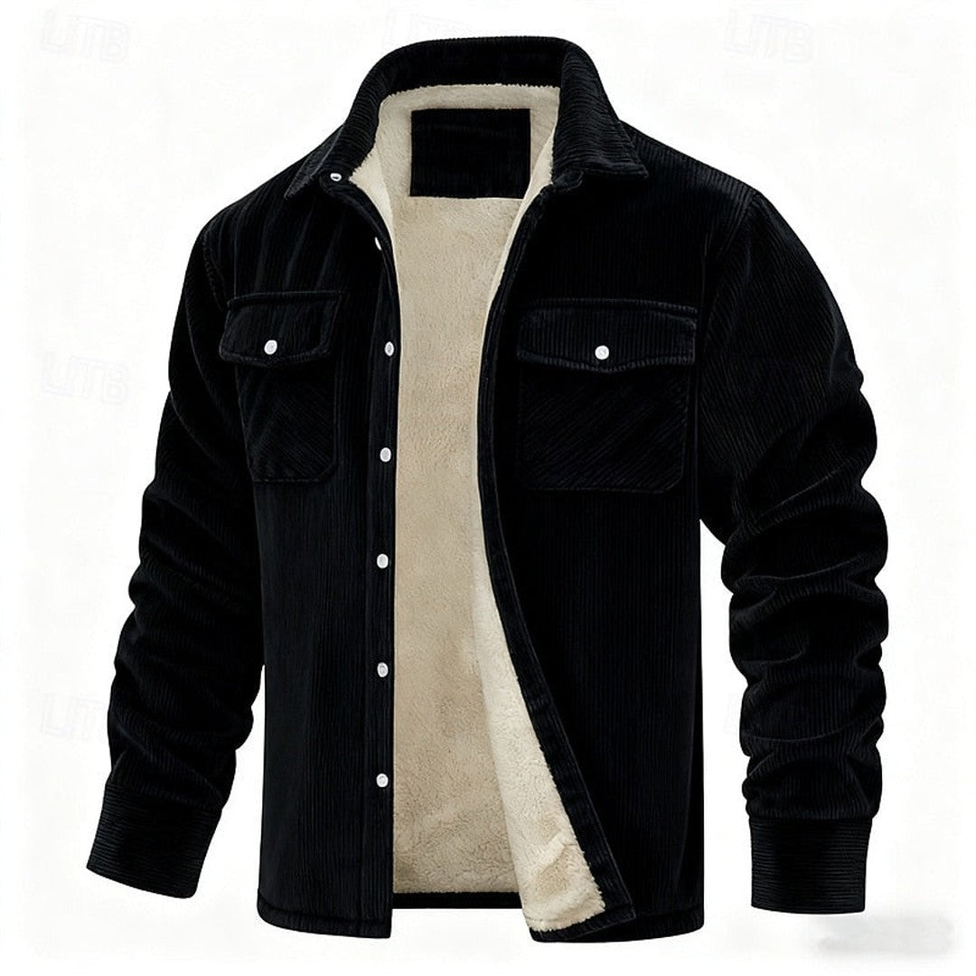 Ribbed Insulated Jacket