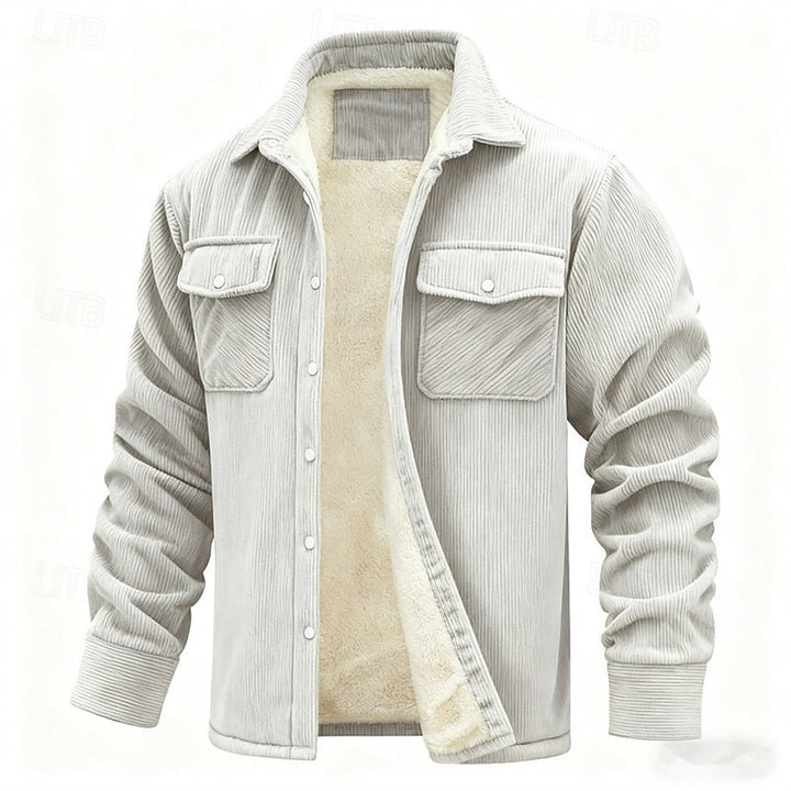 Ribbed Insulated Jacket