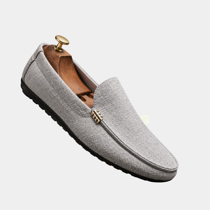 SLIP-ON CANVAS LOAFERS FOR MEN