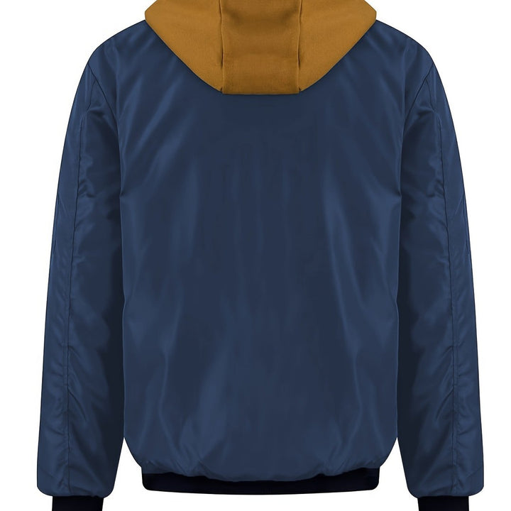 Hooded Warm-Lined Zip Jacket