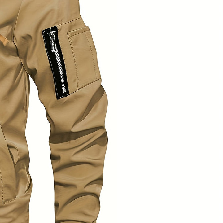 Hooded Warm-Lined Zip Jacket