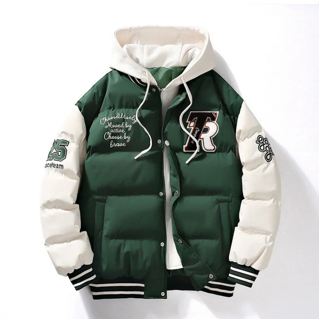 Men’s Varsity Puffer Jacket