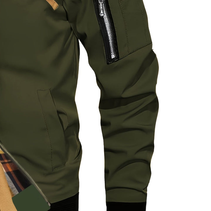 Hooded Warm-Lined Zip Jacket