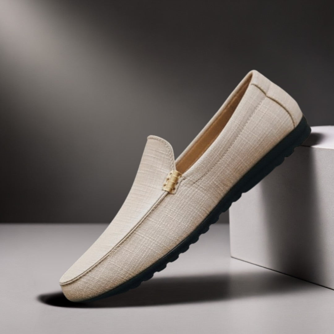 SLIP-ON CANVAS LOAFERS FOR MEN