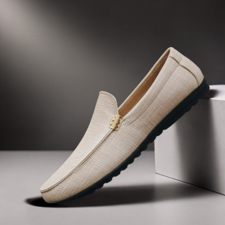 SLIP-ON CANVAS LOAFERS FOR MEN