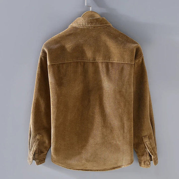 Harlan Reid - Corduroy Shirt Jacket Sherpa-Lined Chest Pockets