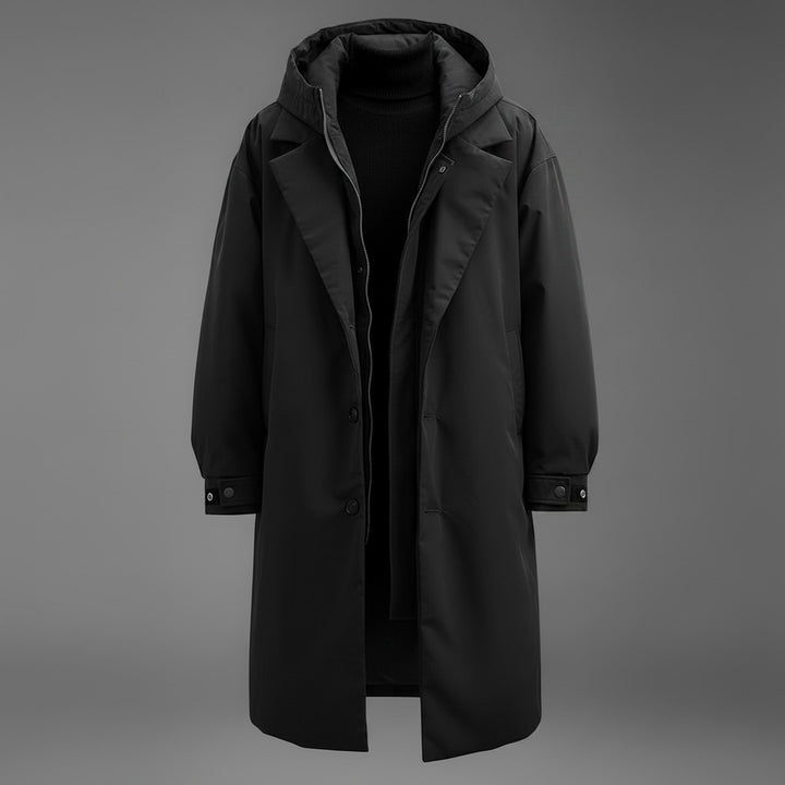 Long Line Hooded Coat