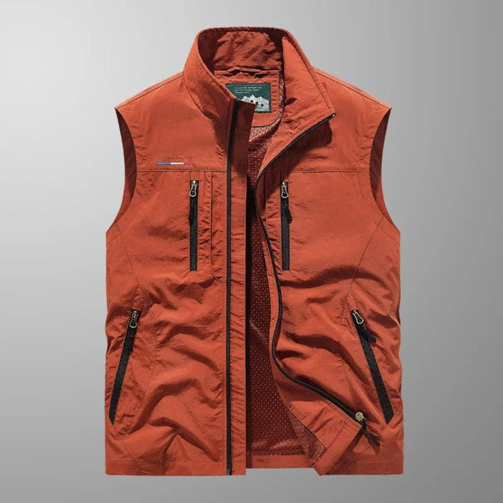 MULTI POCKET UTILITY VEST FOR MEN