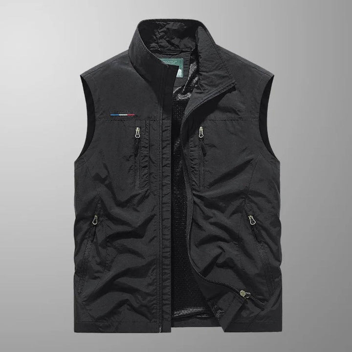 MULTI POCKET UTILITY VEST FOR MEN