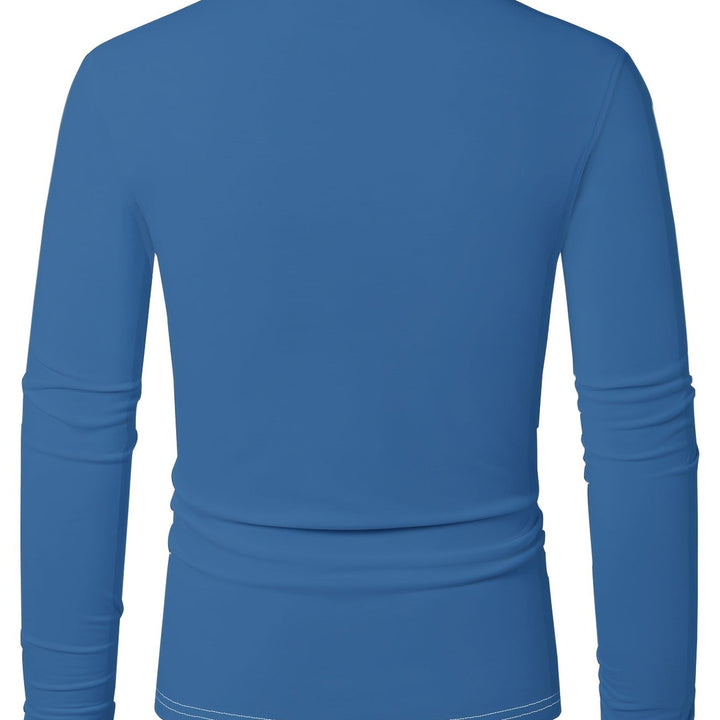 Long Sleeve Holiday Print Shirt