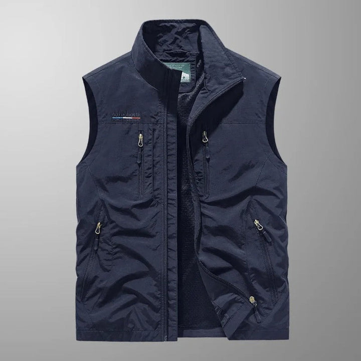 MULTI POCKET UTILITY VEST FOR MEN