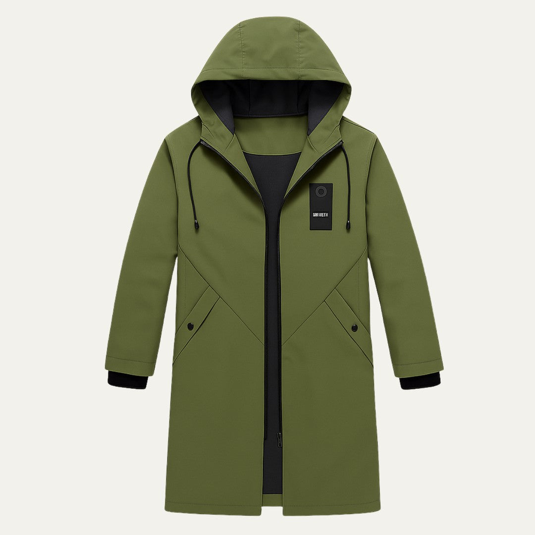 Longline Hooded Field Coat