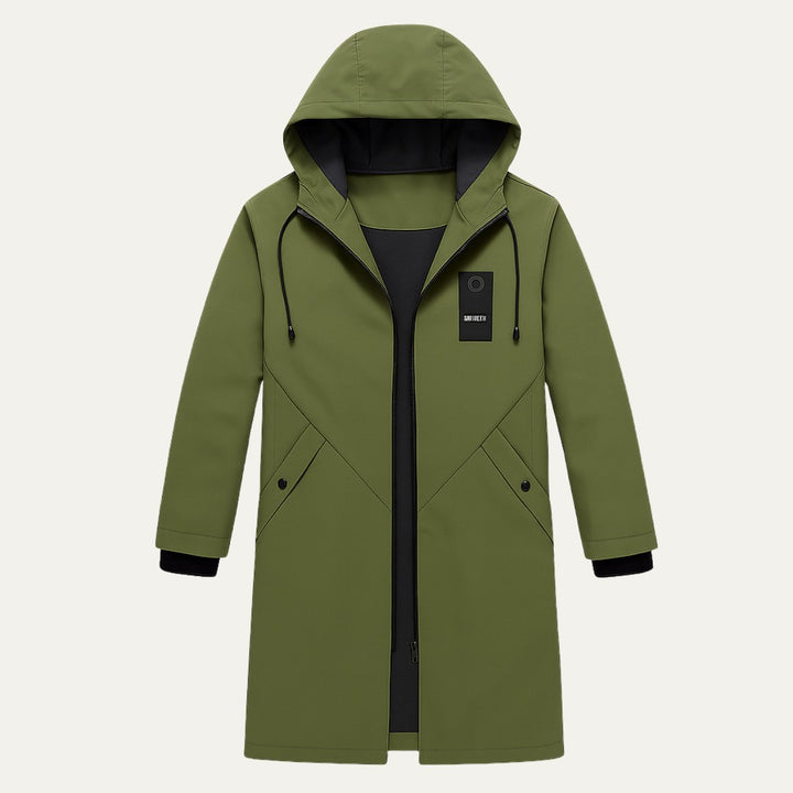 Longline Hooded Field Coat