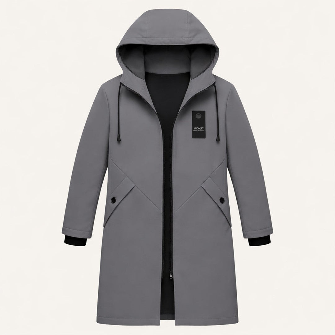 Longline Hooded Field Coat