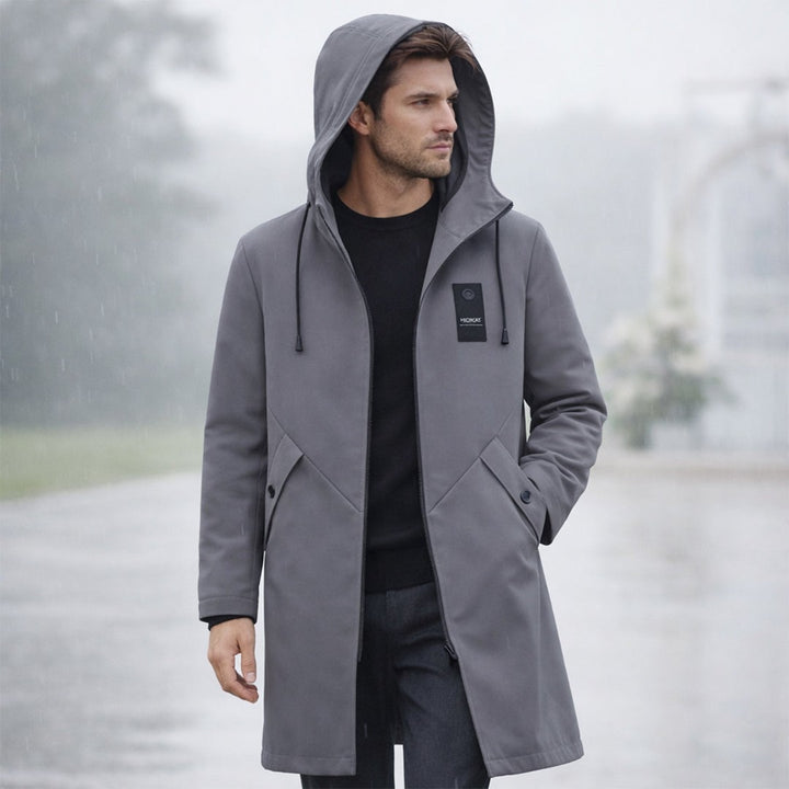 Longline Hooded Field Coat