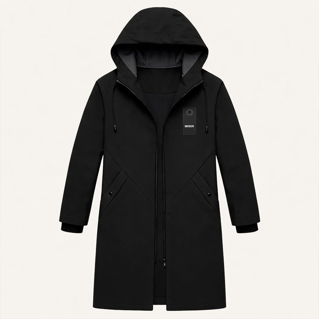 Longline Hooded Field Coat