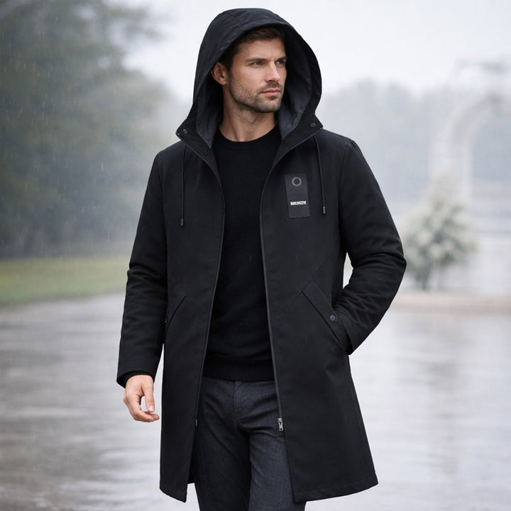 Longline Hooded Field Coat