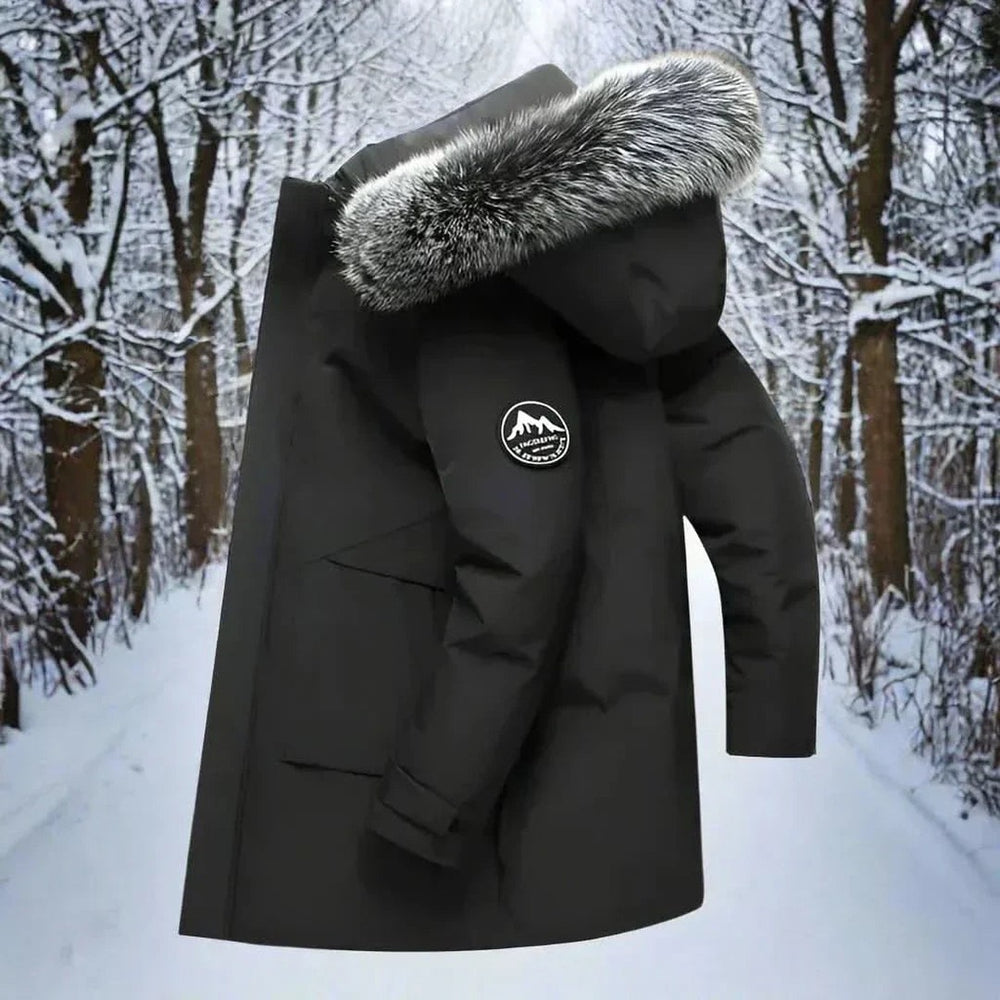 Water-Resistant Hooded Winter Parka