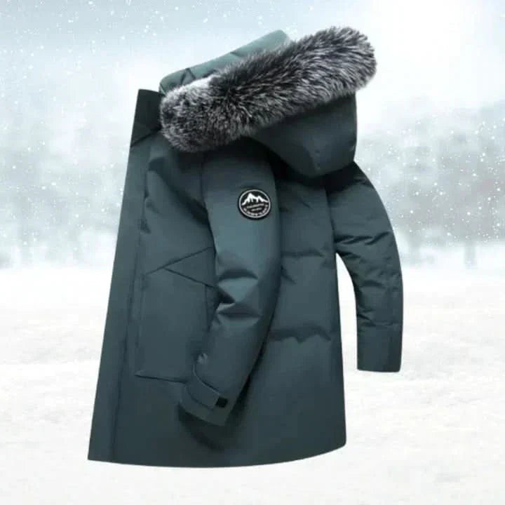 Water-Resistant Hooded Winter Parka