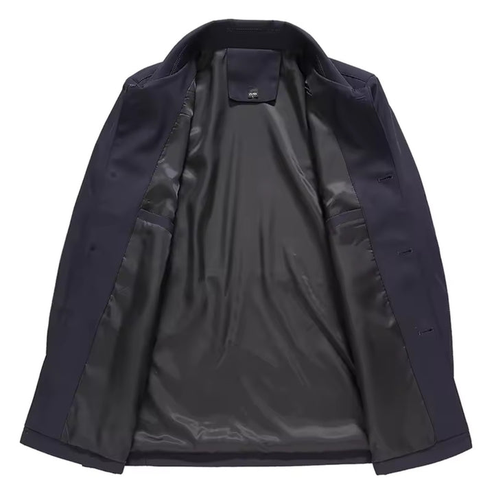 Men's Long Windproof Jacket for Autumn