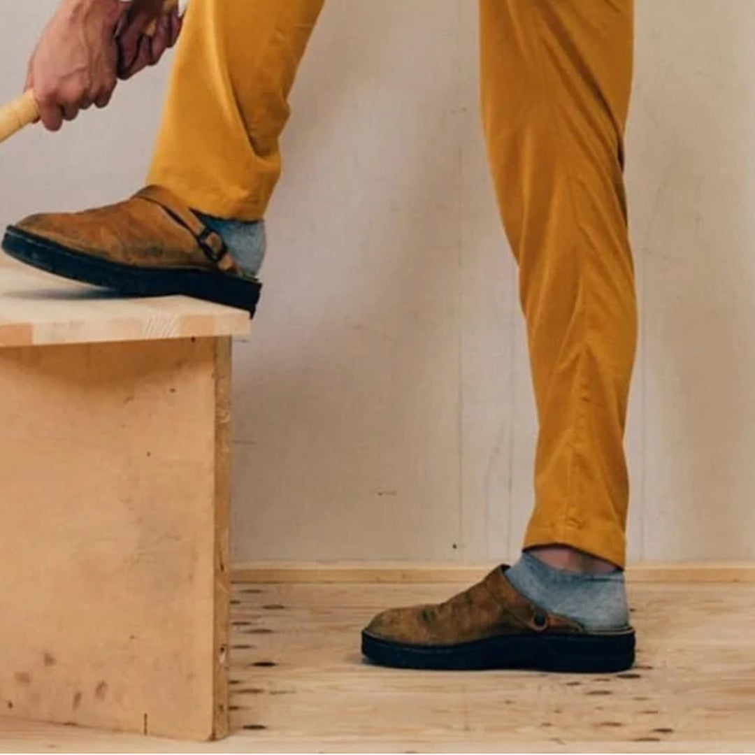 Leather-Look Cushioned Slip-On Shoes