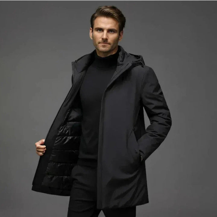 Insulated Hooded Long Parka