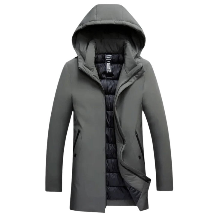 Insulated Hooded Long Parka