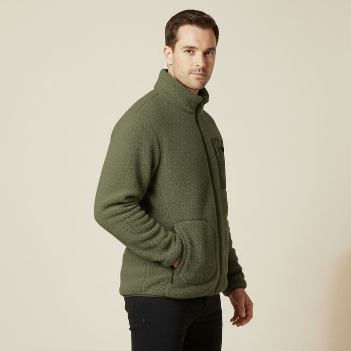 Sherpa Fleece Zip Jacket