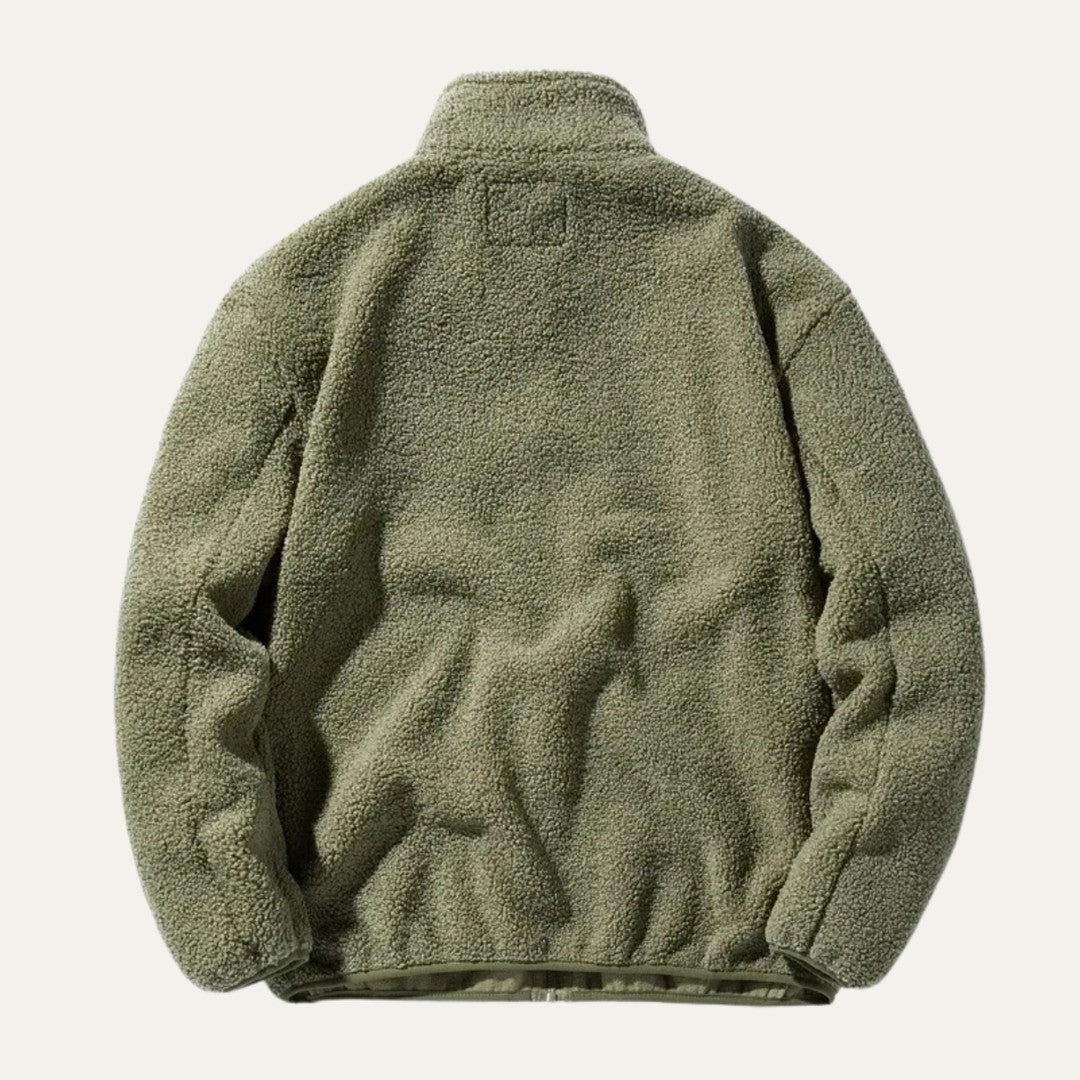 Sherpa Fleece Zip Jacket