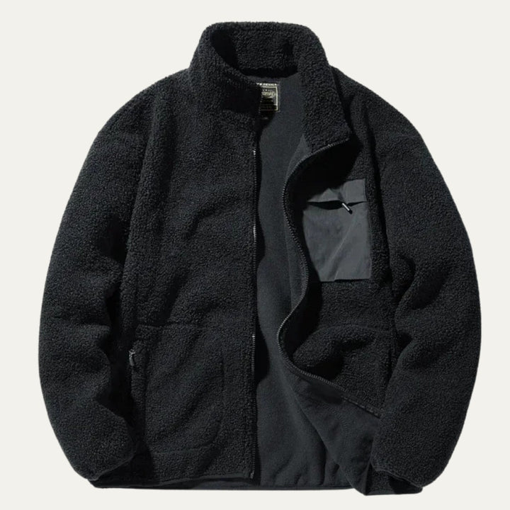 Sherpa Fleece Zip Jacket