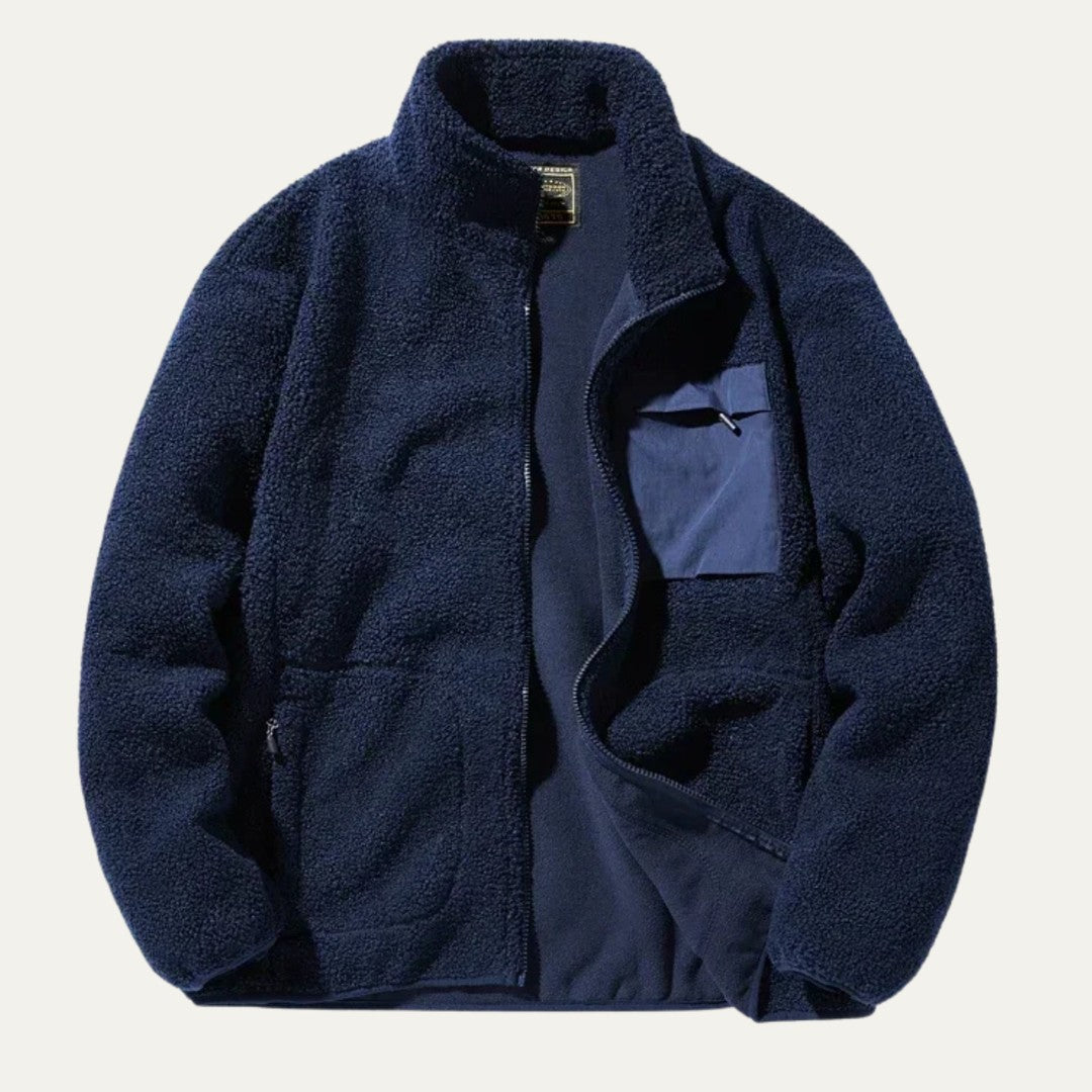 Sherpa Fleece Zip Jacket