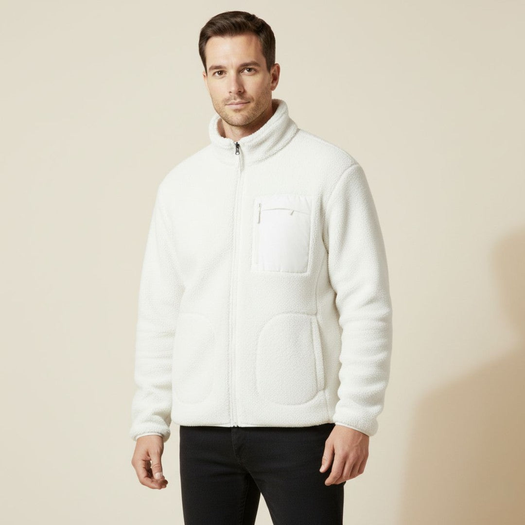 Sherpa Fleece Zip Jacket