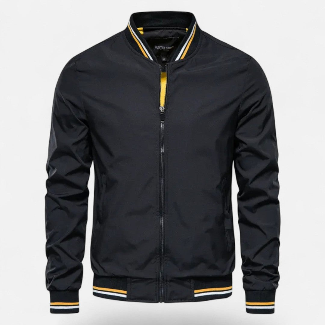 Valmonti | Men’s Stand-Collar Non-Iron Casual Jacket