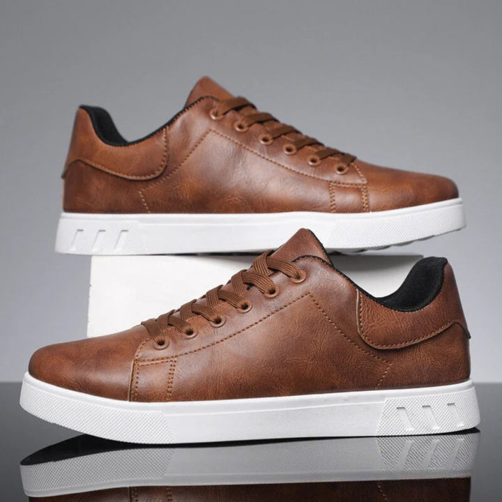 LEATHER SNEAKERS FOR MEN
