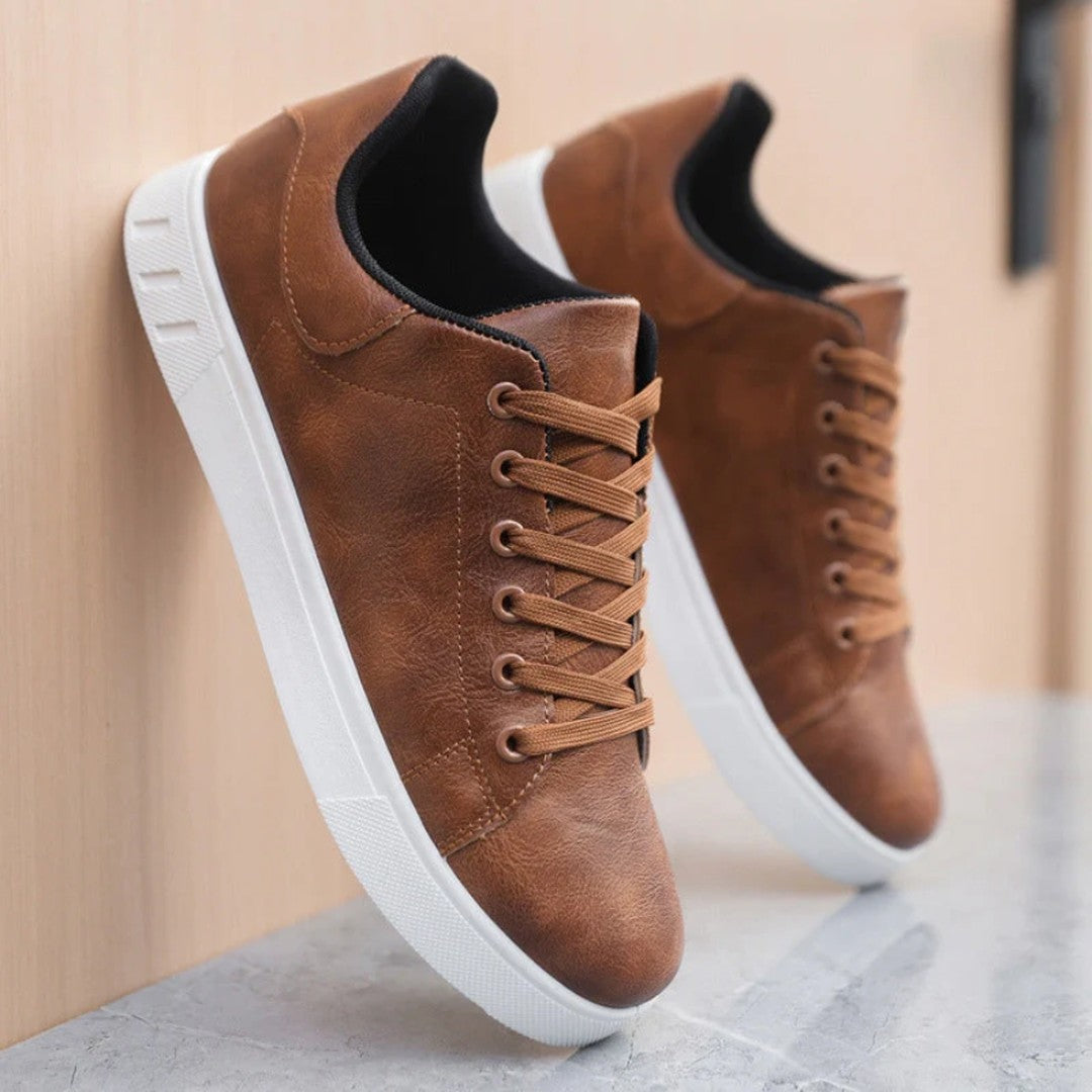 LEATHER SNEAKERS FOR MEN