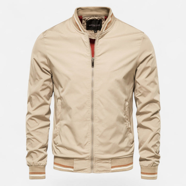 Valmonti | Men’s Stand-Collar Non-Iron Casual Jacket