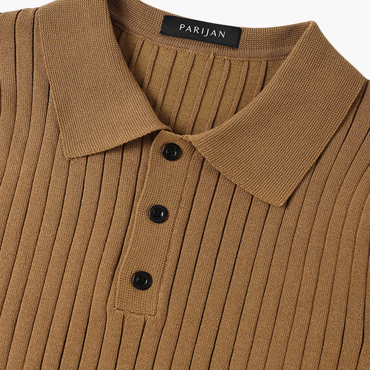 GIMCHEON Knitted Polo Shirt