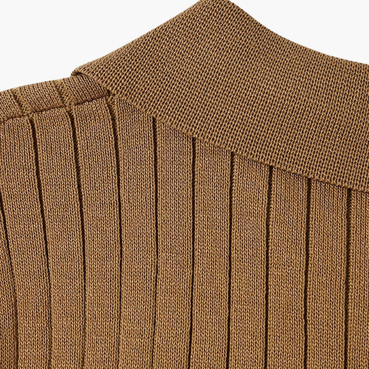 GIMCHEON Knitted Polo Shirt
