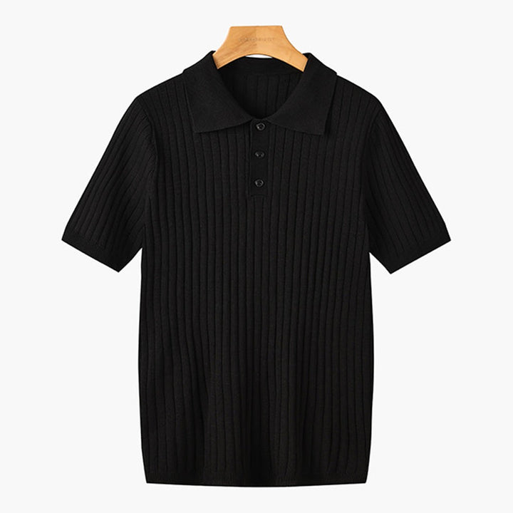 GIMCHEON Knitted Polo Shirt
