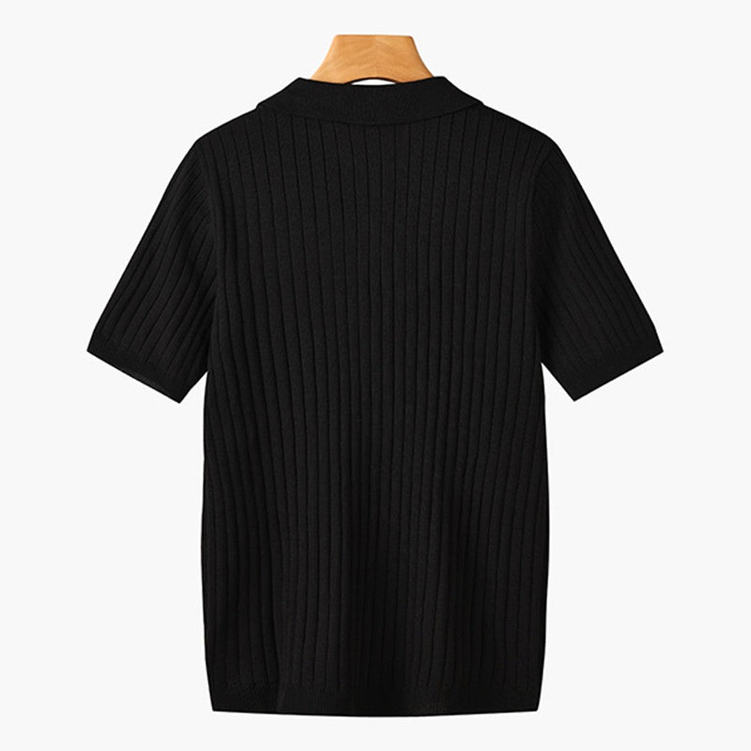 GIMCHEON Knitted Polo Shirt