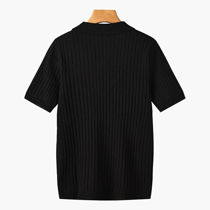 GIMCHEON Knitted Polo Shirt